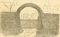 An illustration from Rural essays (1853)
