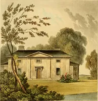 An illustration from Rural residences: consisting of a series of designs for cottages, decorated cottages, small villas, and other ornamental buildings (1818)