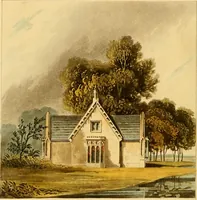 An illustration from Rural residences: consisting of a series of designs for cottages, decorated cottages, small villas, and other ornamental buildings (1818)