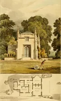 An illustration from Rural residences: consisting of a series of designs for cottages, decorated cottages, small villas, and other ornamental buildings (1818)