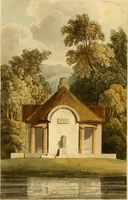 An illustration from Rural residences: consisting of a series of designs for cottages, decorated cottages, small villas, and other ornamental buildings (1818)