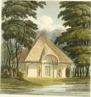 An illustration from Rural residences : a series of designs for cottages, decorated cottages, small villas... (1818)