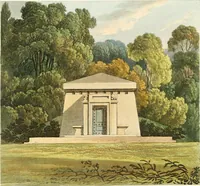 An illustration from Rural residences : a series of designs for cottages, decorated cottages, small villas... (1818)