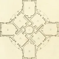 An illustration from Rural residences : a series of designs for cottages, decorated cottages, small villas... (1818)