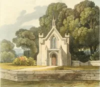 An illustration from Rural residences : a series of designs for cottages, decorated cottages, small villas... (1818)