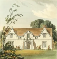 An illustration from Rural residences : a series of designs for cottages, decorated cottages, small villas... (1818)