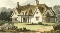 An illustration from Rural residences : a series of designs for cottages, decorated cottages, small villas... (1818)