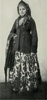 An illustration from Russian festivals and costumes for pageant and dance (1921)