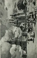 An illustration from Russian festivals and costumes for pageant and dance (1921)