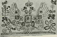 An illustration from Russian festivals and costumes for pageant and dance (1921)
