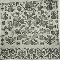 An illustration from Russian festivals and costumes for pageant and dance (1921)