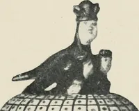 An illustration from Russian festivals and costumes for pageant and dance (1921)