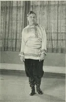 An illustration from Russian festivals and costumes for pageant and dance (1921)