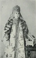 An illustration from Russian festivals and costumes for pageant and dance (1921)