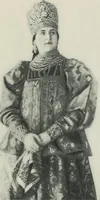 An illustration from Russian festivals and costumes for pageant and dance (1921)