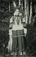 An illustration from Russian festivals and costumes for pageant and dance (1921)