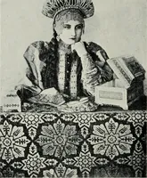 An illustration from Russian festivals and costumes for pageant and dance (1921)