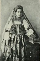 An illustration from Russian festivals and costumes for pageant and dance (1921)