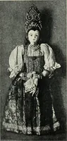 An illustration from Russian festivals and costumes for pageant and dance (1921)