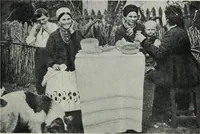 An illustration from Russian festivals and costumes for pageant and dance (1921)
