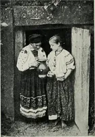 An illustration from Russian festivals and costumes for pageant and dance (1921)