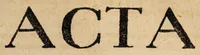 Picture 1 of 5 from Acta eruditorum. 1695 (1695), leaf 1