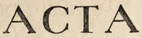 Picture 1 of 5 from Acta eruditorum. 1698 (1698), leaf 3