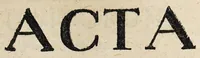 Picture 1 of 3 from Acta eruditorum. 1700 (1700), leaf 1