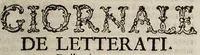 Picture 3 of 8 from Giornale de letterati del M.DC.XCII [etc.] e primo di Modona. 1692 (1692), leaf 49
