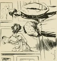 An illustration from Les maîtres humoristes, les meilleurs dessins, les meilleures legendes (1905)