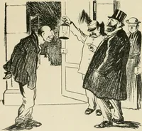An illustration from Les maîtres humoristes, les meilleurs dessins, les meilleures legendes (1905)