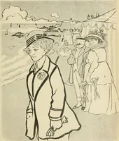 An illustration from Les maîtres humoristes, les meilleurs dessins, les meilleures legendes (1905)