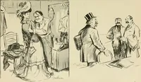 An illustration from Les maîtres humoristes, les meilleurs dessins, les meilleures legendes (1905)