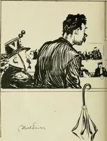 An illustration from Les maîtres humoristes, les meilleurs dessins, les meilleures legendes (1905)