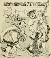An illustration from Les maîtres humoristes, les meilleurs dessins, les meilleures legendes (1905)