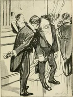 An illustration from Les maîtres humoristes, les meilleurs dessins, les meilleures legendes (1905)