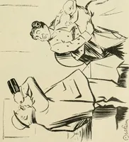 Picture 16 of 108 from Les maîtres humoristes, les meilleurs dessins, les meilleures legendes (1905), leaf 26