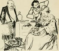 Picture 32 of 108 from Les maîtres humoristes, les meilleurs dessins, les meilleures legendes (1905), leaf 52