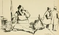Picture 41 of 108 from Les maîtres humoristes, les meilleurs dessins, les meilleures legendes (1905), leaf 66