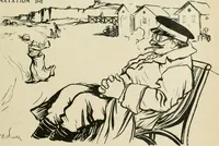 Picture 50 of 108 from Les maîtres humoristes, les meilleurs dessins, les meilleures legendes (1905), leaf 78