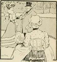 An illustration from Les maîtres humoristes, les meilleurs dessins, les meilleures legendes (1905)