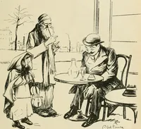 Picture 57 of 108 from Les maîtres humoristes, les meilleurs dessins, les meilleures legendes (1905), leaf 88