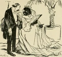 An illustration from Les maîtres humoristes, les meilleurs dessins, les meilleures legendes (1905)