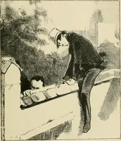 An illustration from Les maîtres humoristes, les meilleurs dessins, les meilleures legendes (1905)