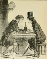 An illustration from Les maîtres humoristes, les meilleurs dessins, les meilleures legendes (1905)