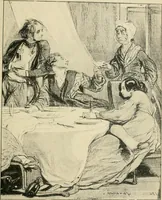 An illustration from Les maîtres humoristes, les meilleurs dessins, les meilleures legendes (1905)