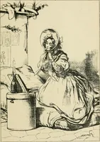 An illustration from Les maîtres humoristes, les meilleurs dessins, les meilleures legendes (1905)