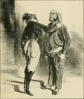 An illustration from Les maîtres humoristes, les meilleurs dessins, les meilleures legendes (1905)