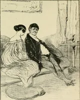 An illustration from Les maîtres humoristes, les meilleurs dessins, les meilleures legendes (1905)