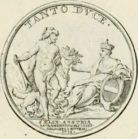 Picture 10 of 76 from Sacrae Caes. Mai. consiliarii, & rei antiquae, nec non feriundis numismatibus praefecti Caroli Gustavi Heraei Inscriptiones et symbola varii argumenti (1721), leaf 30